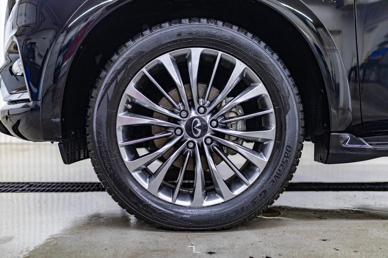 2019 Infiniti QX80 AWD Limited Leather Roof Nav BCam Red Deer AB