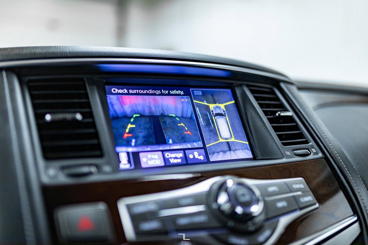 2019 Infiniti QX80 AWD Luxe Leather Roof Nav BCam Red Deer AB