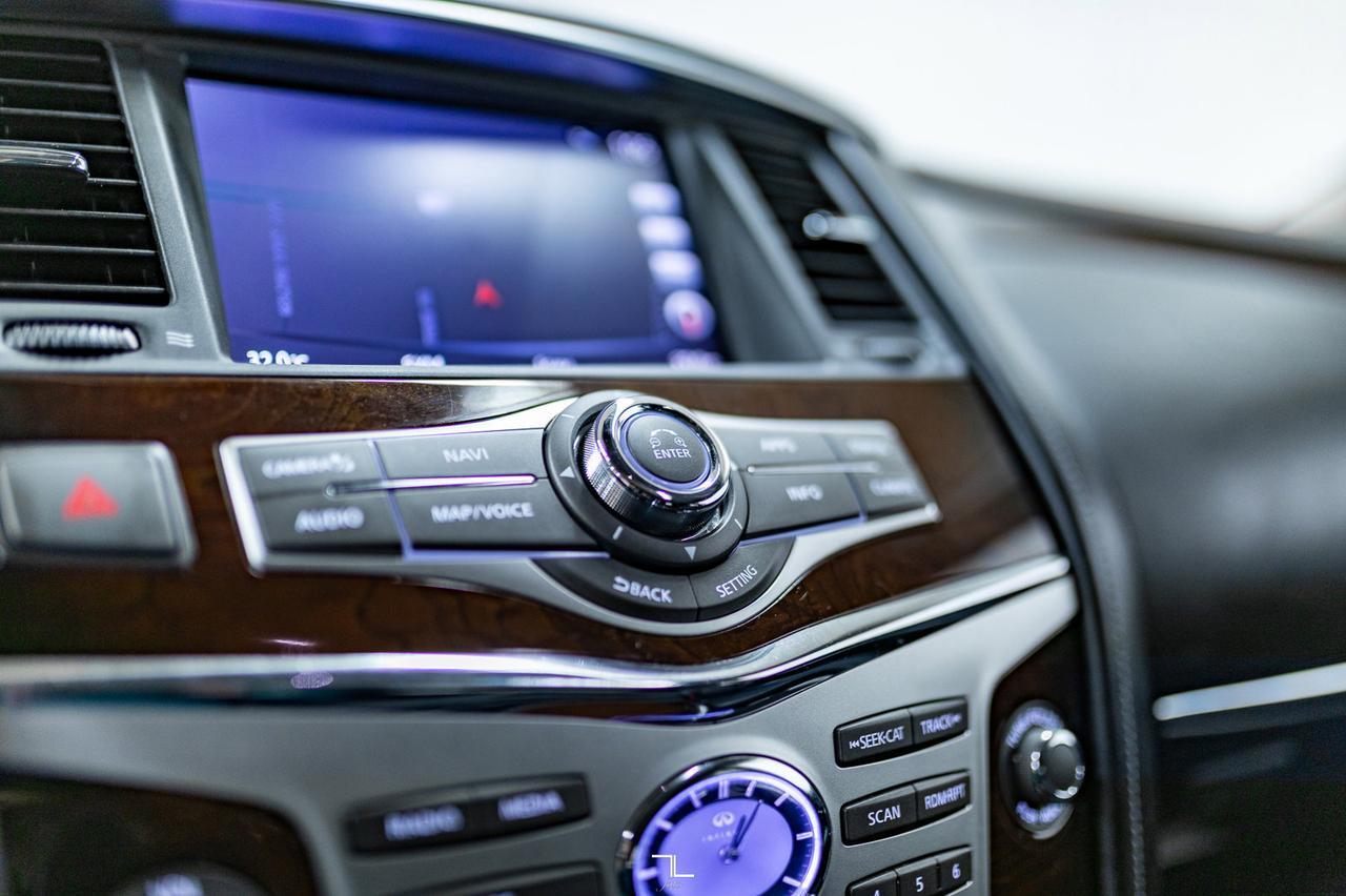 2019 Infiniti QX80 AWD Luxe Leather Roof Nav BCam Red Deer AB