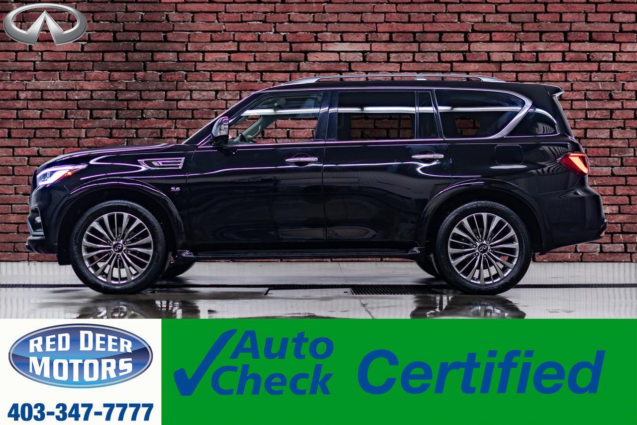2019 Infiniti QX80 AWD Luxe Leather Roof Nav BCam