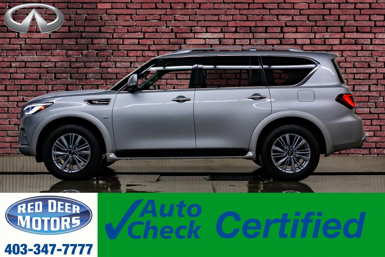 2019 Infiniti QX80 AWD Luxury Edition Leather Roof Nav TV&apos;s