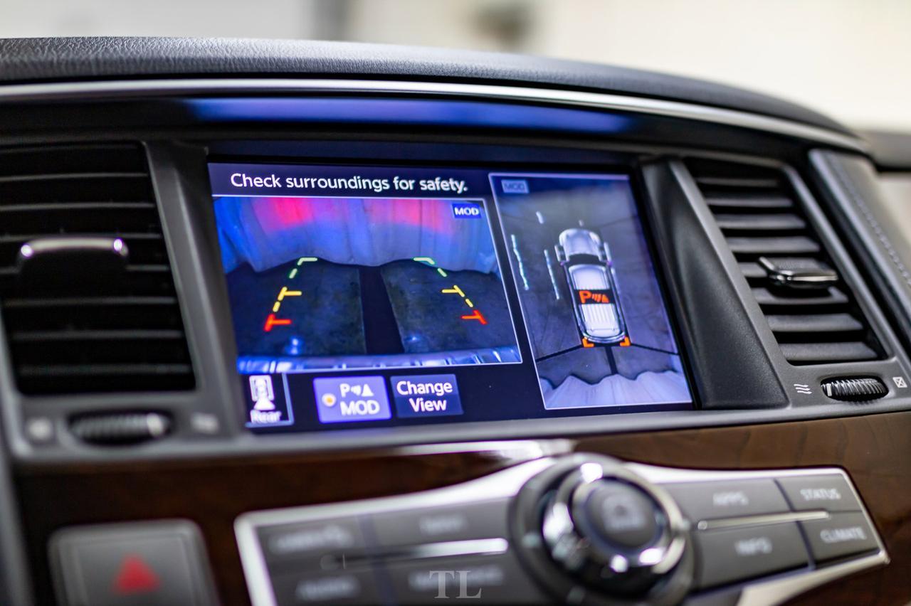 2019 Infiniti QX80 AWD Luxury Edition Leather Roof Nav TV's Red Deer AB