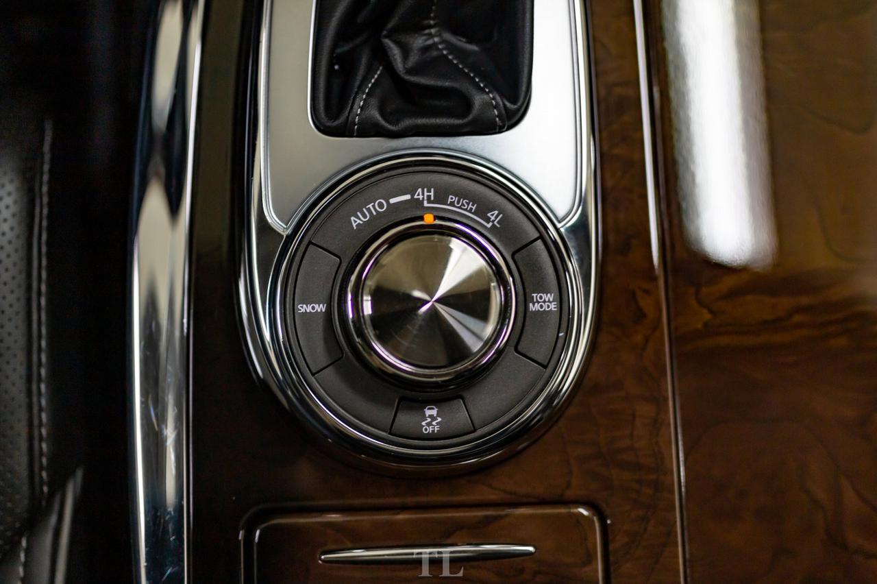 2019 Infiniti QX80 AWD Luxury Edition Leather Roof Nav TV's Red Deer AB