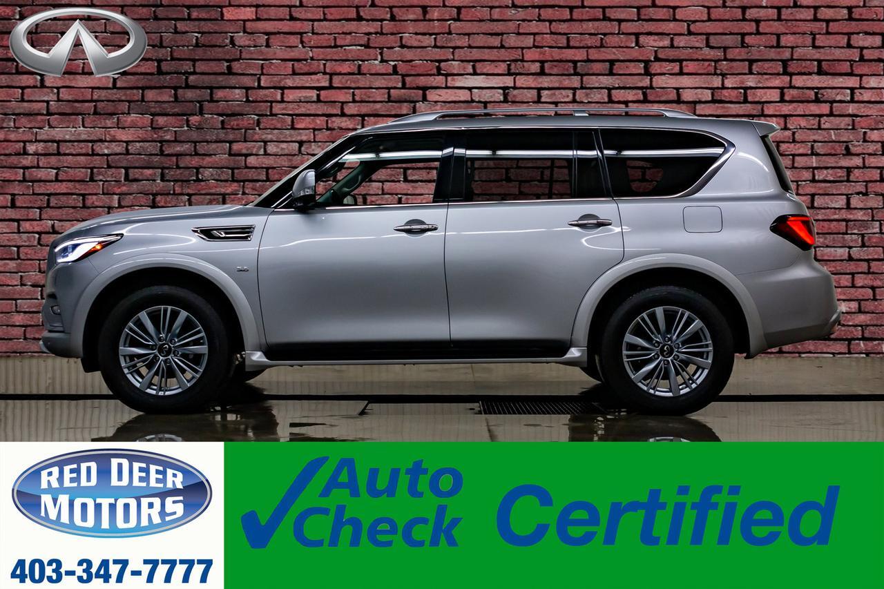2019 Infiniti QX80 AWD Luxury Edition Leather Roof Nav TV's