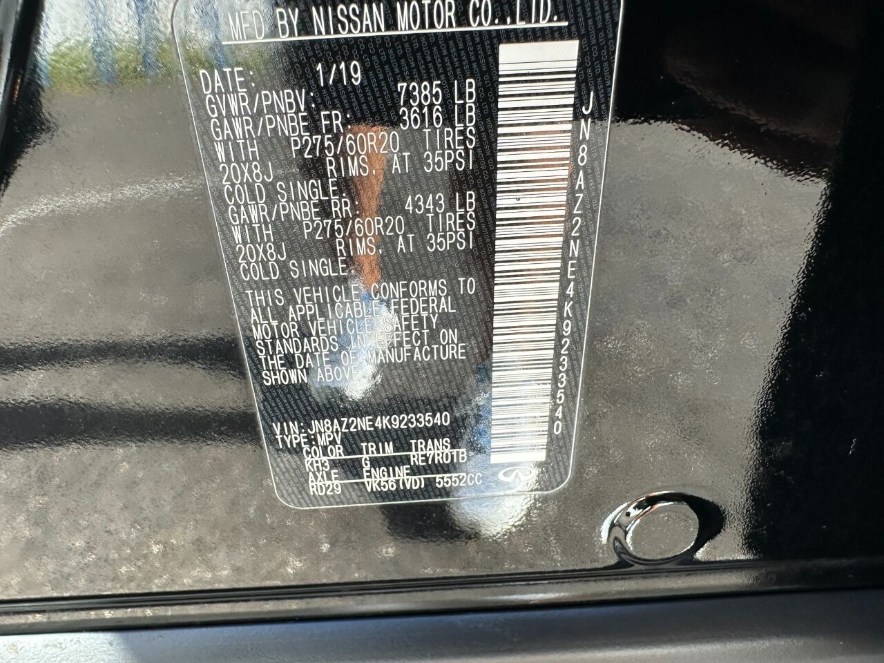 2019 Infiniti QX80 LUXE AWD Jacksonville FL