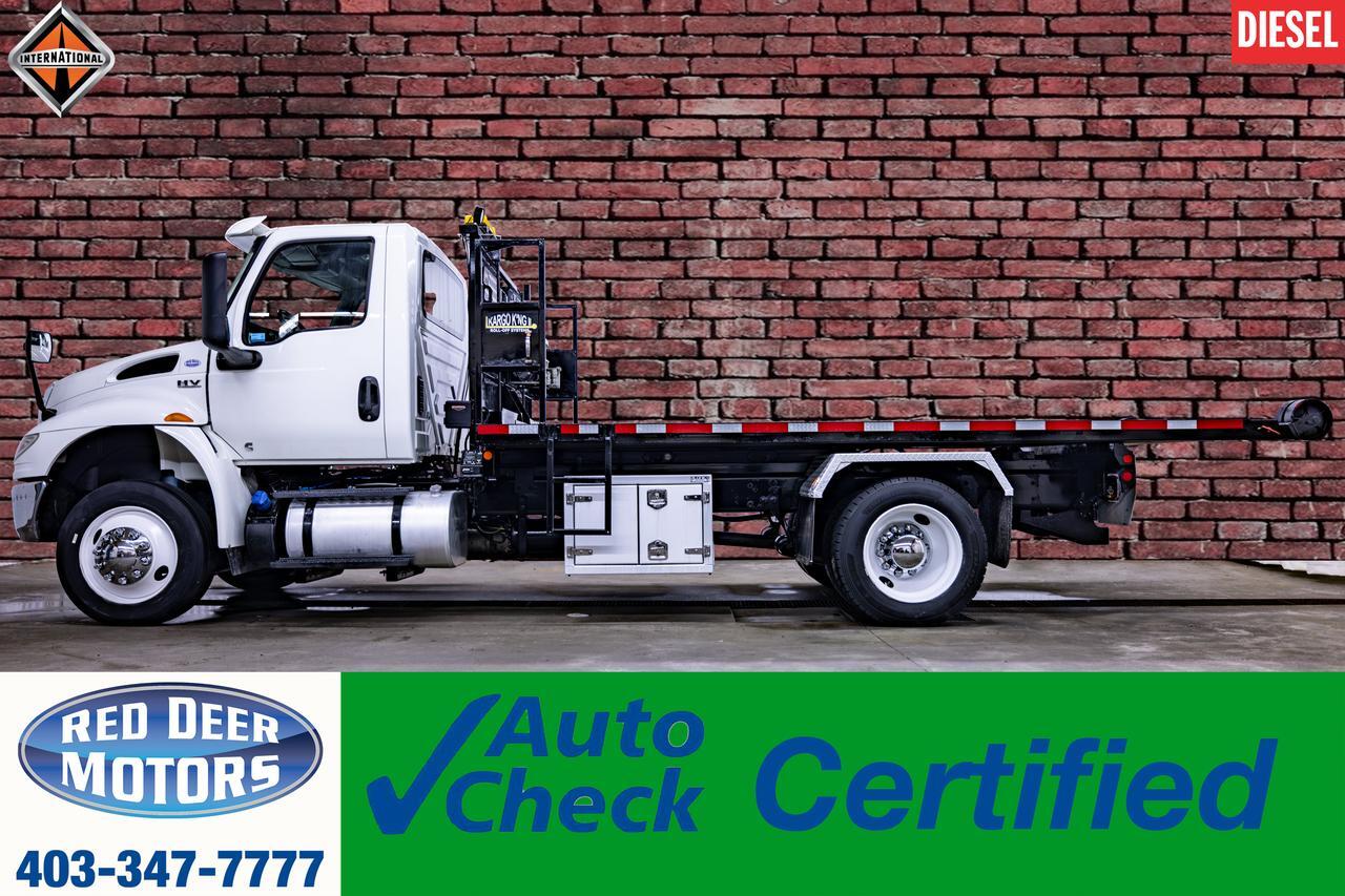 2019 International MV607 Daycab Roll Off Deck Diesel