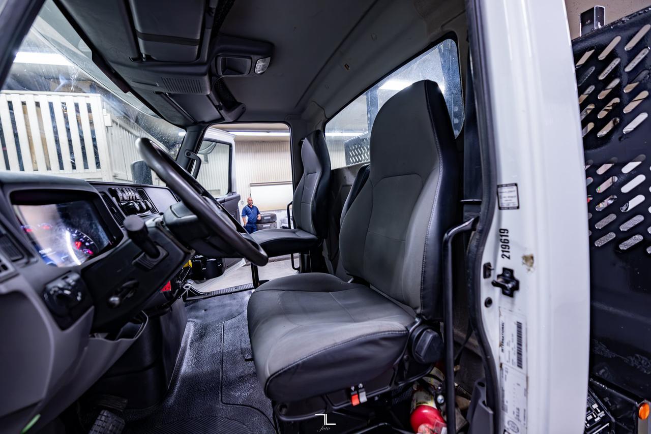 2019 International MV607 Daycab Roll Off Deck Diesel Red Deer AB