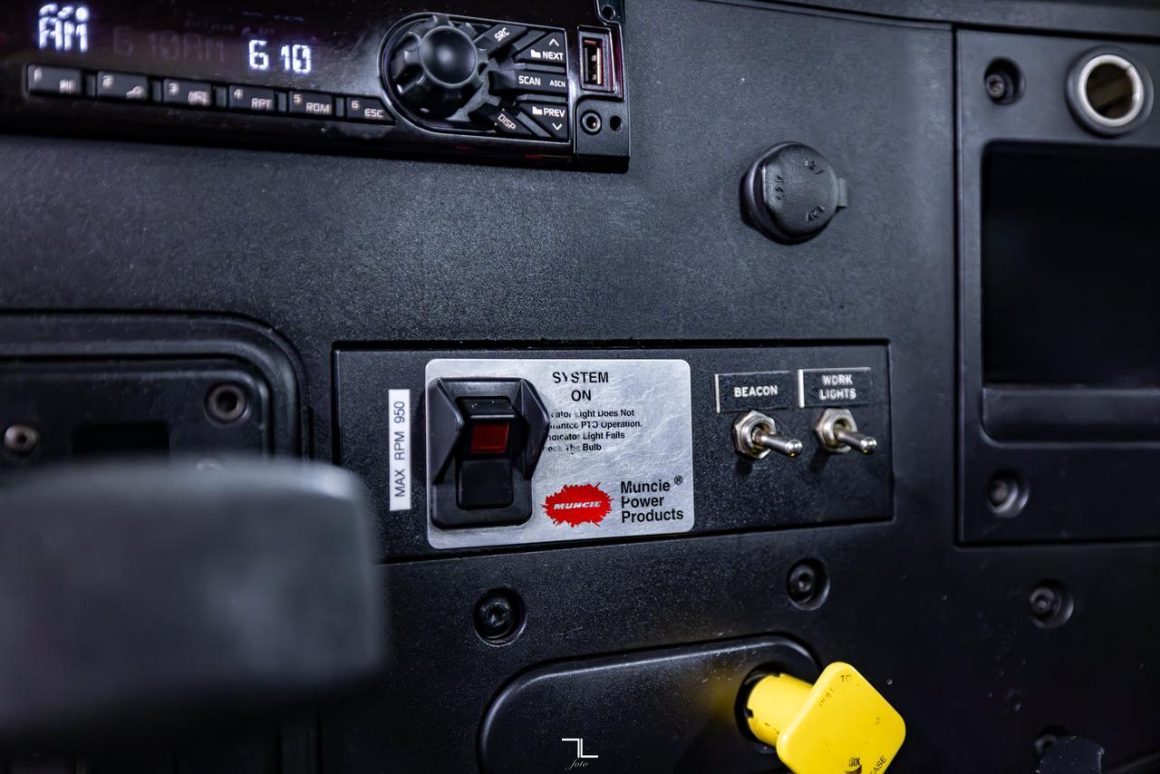 2019 International MV607 Daycab Roll Off Deck Diesel Red Deer AB