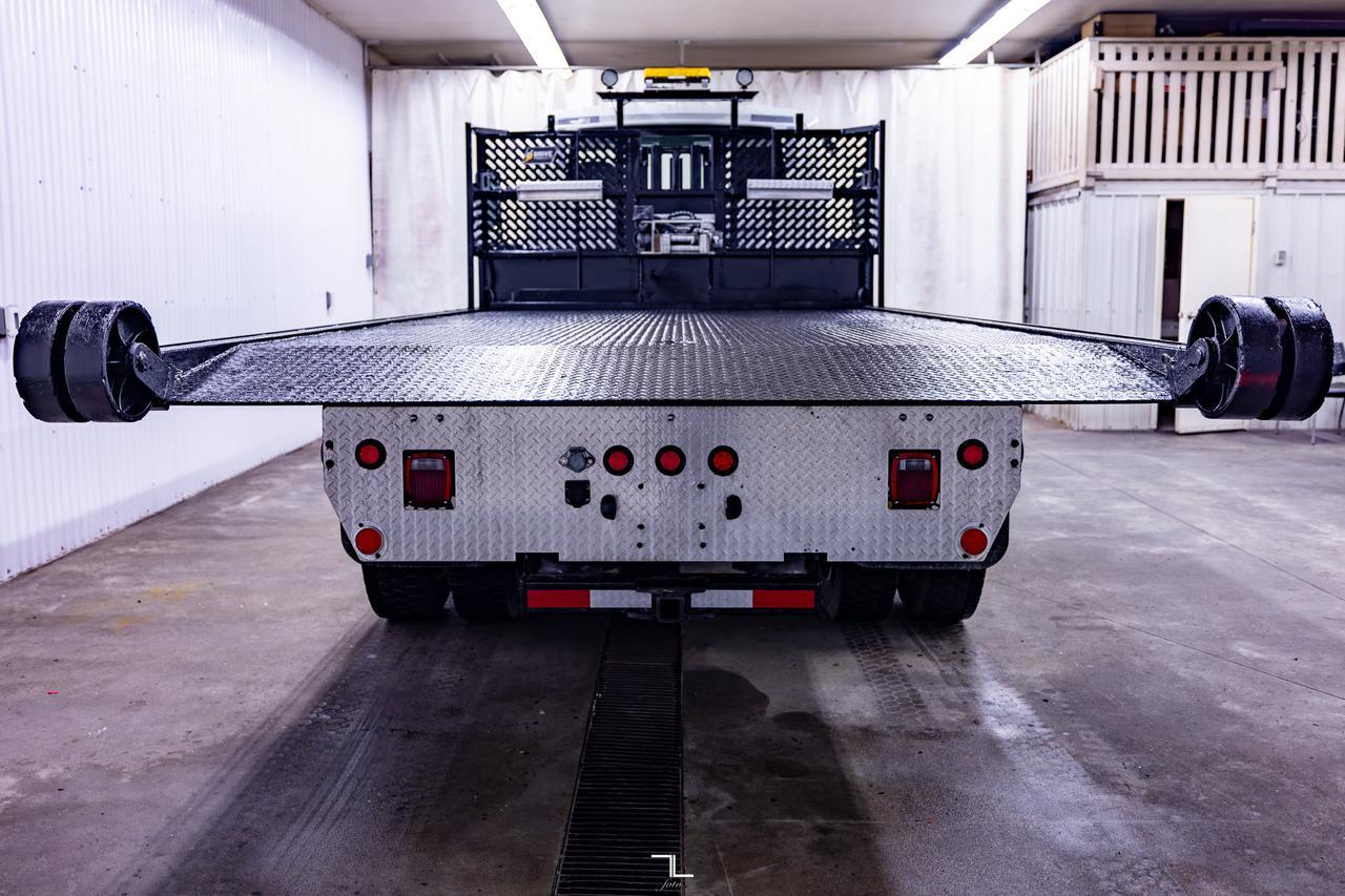 2019 International MV607 Daycab Roll Off Deck Diesel Red Deer AB