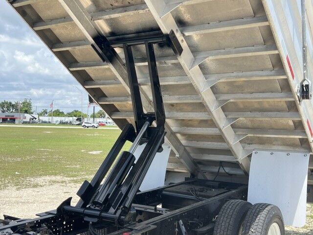 2019 Isuzu NPR-HD Crew Cab 14&apos; Aluminum Landscape Dump Truck Homestead FL