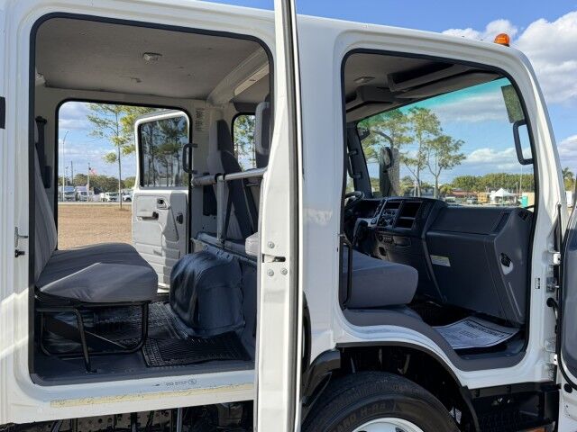 2019 Isuzu NPR-HD Crew Cab GAS 14' Aluminum Landscape Dump Truck Homestead FL