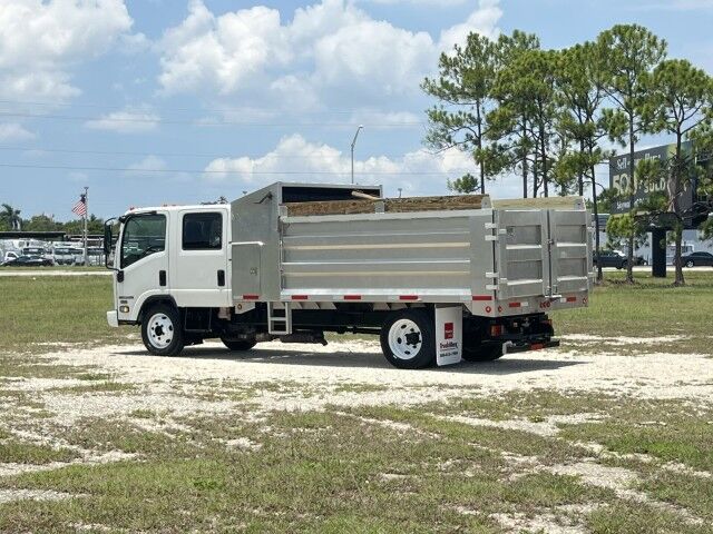 2019 Isuzu NPR-HD Crew Cab GAS 14&apos; Aluminum Landscape Dump Truck Homestead FL