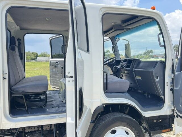 2019 Isuzu NPR-HD Crew Cab GAS 14&apos; Aluminum Landscape Dump Truck Homestead FL