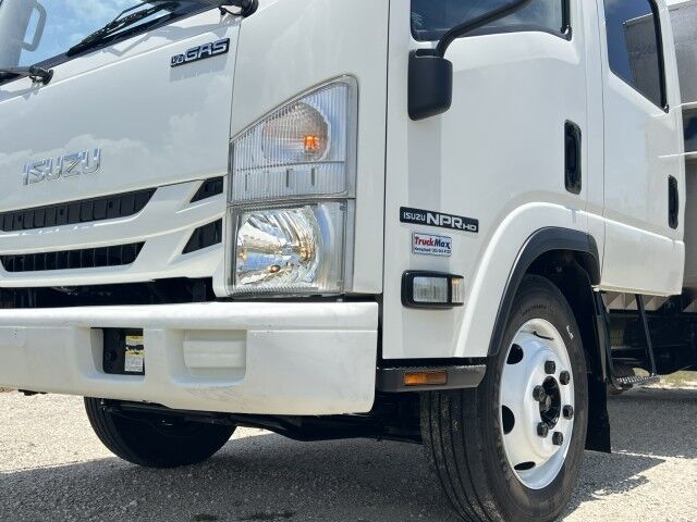 2019 Isuzu NPR-HD Crew Cab GAS 14&apos; Aluminum Landscape Dump Truck Homestead FL