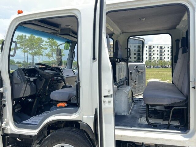 2019 Isuzu NPR-HD Crew Cab GAS 14&apos; Aluminum Landscape Dump Truck Homestead FL