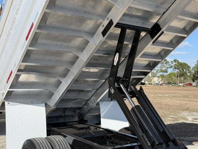 2019 Isuzu NPR-HD Crew Cab GAS 14' Aluminum Landscape Dump Truck Homestead FL