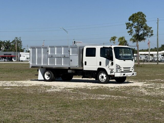 2019 Isuzu NPR-HD Crew Cab GAS 14' Aluminum Trash Dump Truck Homestead FL