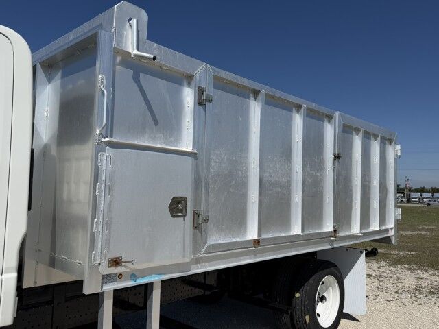 2019 Isuzu NPR-HD Crew Cab GAS 14' Aluminum Trash Dump Truck Homestead FL