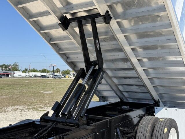 2019 Isuzu NPR-HD Crew Cab GAS 14' Aluminum Trash Dump Truck Homestead FL