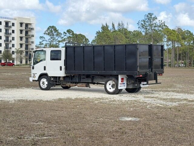2019 Isuzu NPR-HD Crew Cab GAS 14' Steel Dump Truck Homestead FL