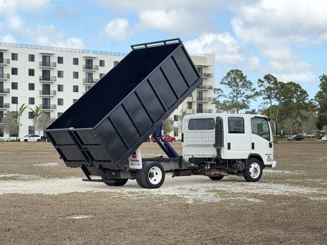 2019 Isuzu NPR-HD Crew Cab GAS 14' Steel Dump Truck