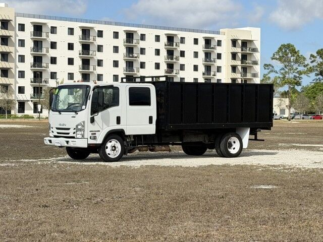 2019 Isuzu NPR-HD Crew Cab GAS 14' Steel Dump Truck Homestead FL