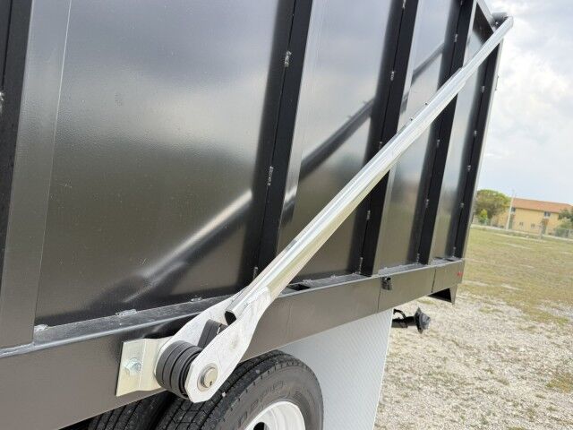 2019 Isuzu NPR-HD Crew Cab GAS 14' Steel Dump Truck Homestead FL