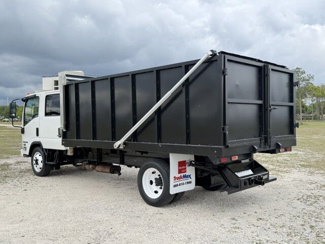 2019 Isuzu NPR-HD Crew Cab GAS 14' Steel Dump Truck Homestead FL