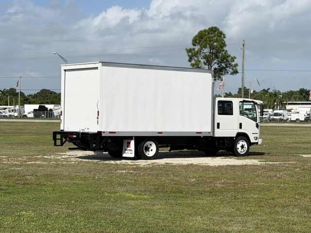 2019 Isuzu NPR-HD Crew Cab GAS 16' Dry Box Truck with 1,500 lbs. Lift Gate
