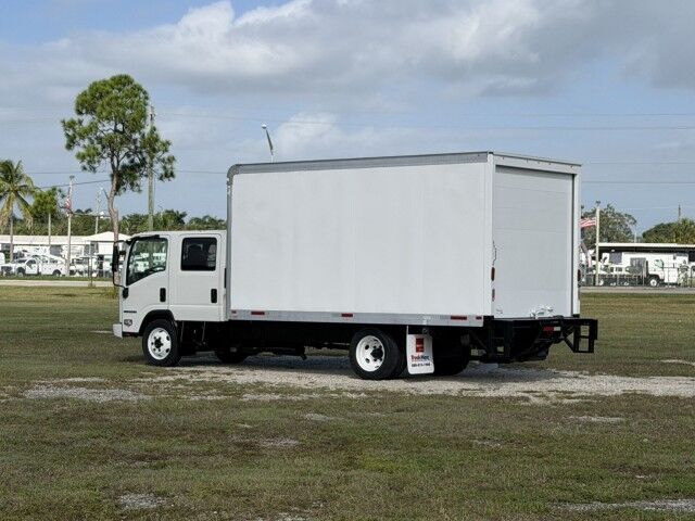 2019 Isuzu NPR-HD Crew Cab GAS 16' Dry Box Truck with 1,500 lbs. Lift Gate