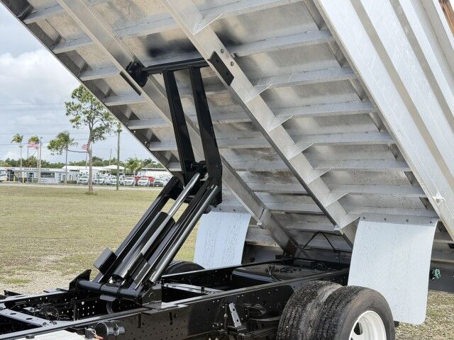 2019 Isuzu NPR-XD Crew Cab 14' Aluminum Landscape Dump Truck Homestead FL