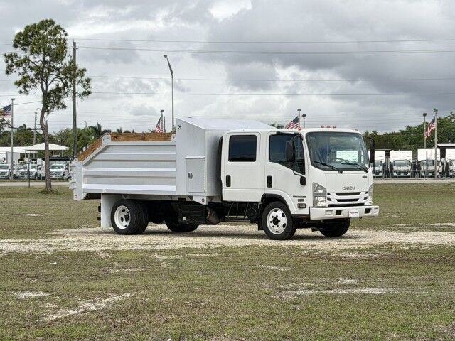 2019 Isuzu NPR-XD Crew Cab 14' Aluminum Landscape Dump Truck Homestead FL