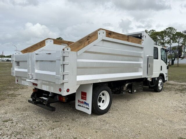 2019 Isuzu NPR-XD Crew Cab 14' Aluminum Landscape Dump Truck Homestead FL