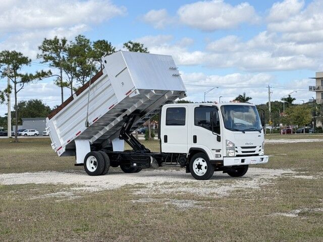 2019 Isuzu NPR-XD Crew Cab DSL 14' BABCO Aluminum Landscape Dump Truck