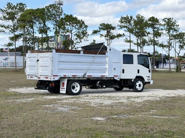 2019 Isuzu NPR-XD Crew Cab DSL 14' BABCO Aluminum Landscape Dump Truck