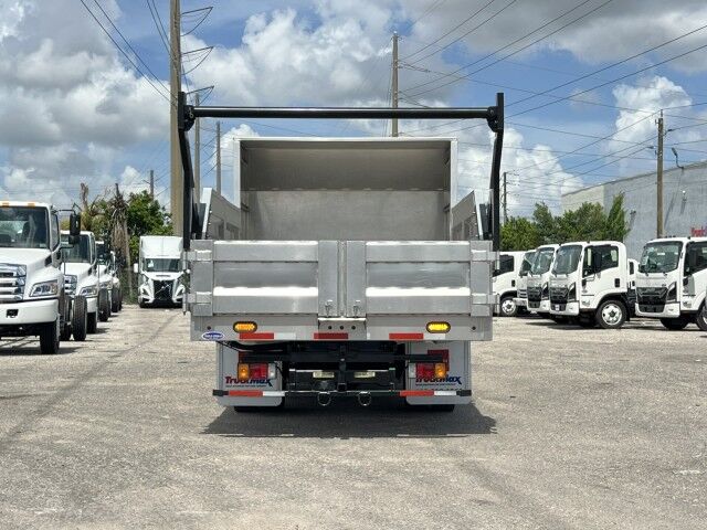 2019 Isuzu NRR Crew Cab 14&apos; Aluminum Landscape Dump Truck with Tree Spades Miami FL