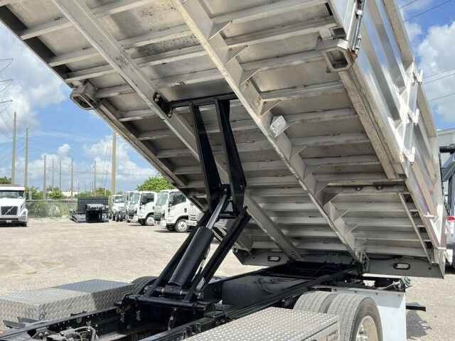 2019 Isuzu NRR Crew Cab 14&apos; Aluminum Landscape Dump Truck with Tree Spades Miami FL