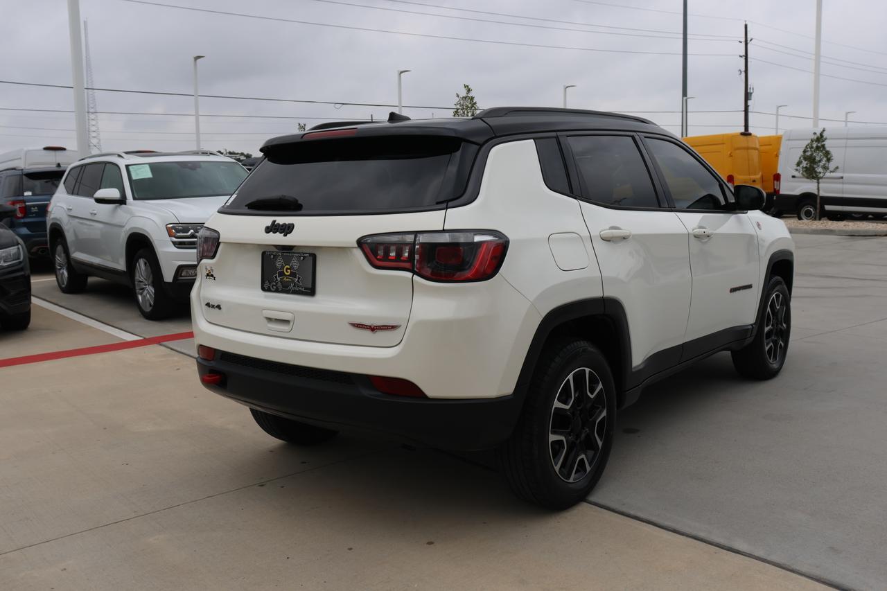2019 JEEP COMPASS TRAILHAWK WHITE at G Motors