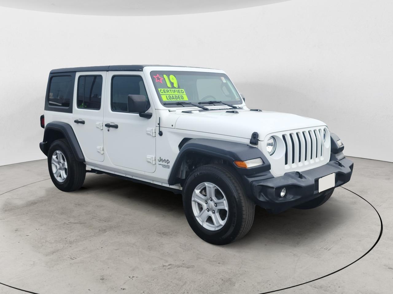 2019 JEEP WRANGLER UNLIMITED S