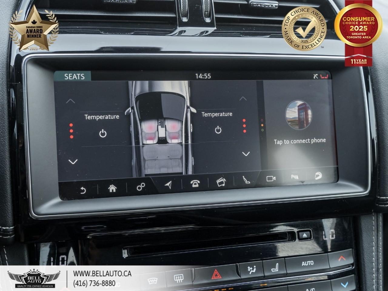 2019 Jaguar F-PACE 30T R-Sport | PANO ROOF | MERIDIAN SOUND | NAVI | BACKUPCAM | NO ACCIDENT Toronto ON