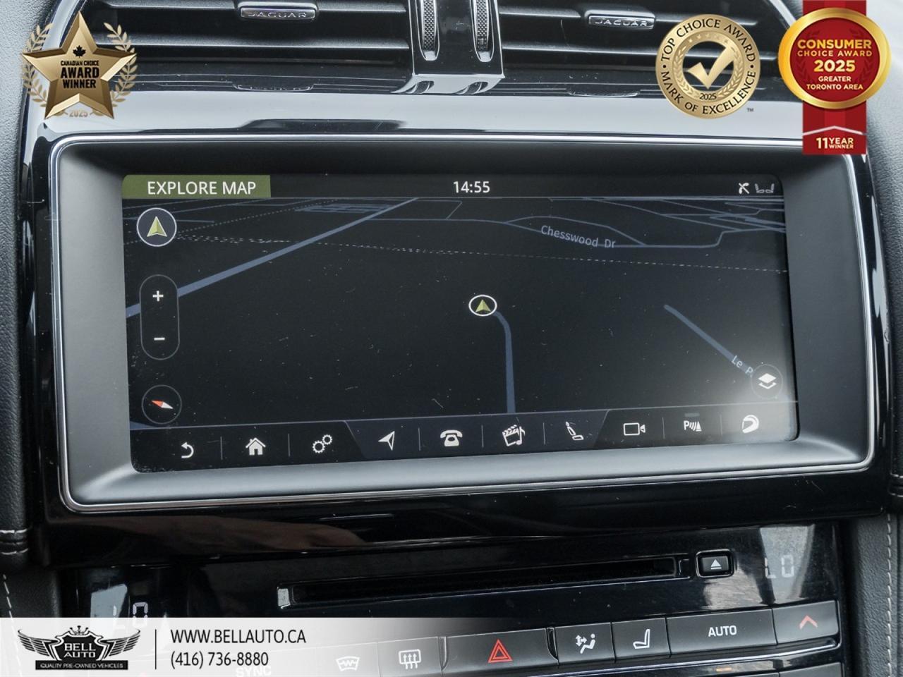 2019 Jaguar F-PACE 30T R-Sport | PANO ROOF | MERIDIAN SOUND | NAVI | BACKUPCAM | NO ACCIDENT Toronto ON