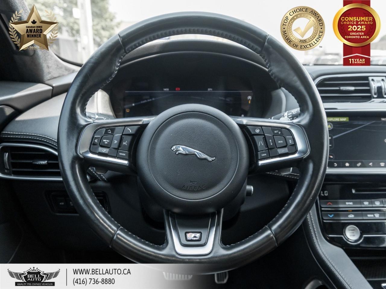2019 Jaguar F-PACE 30T R-Sport | PANO ROOF | MERIDIAN SOUND | NAVI | BACKUPCAM | NO ACCIDENT Toronto ON