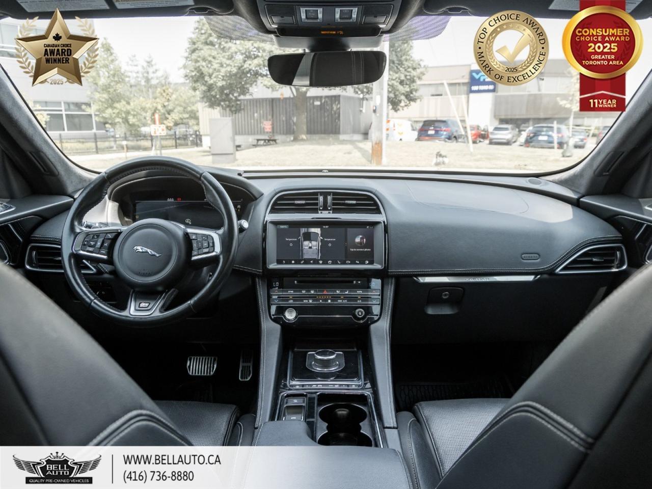 2019 Jaguar F-PACE 30T R-Sport | PANO ROOF | MERIDIAN SOUND | NAVI | BACKUPCAM | NO ACCIDENT Toronto ON