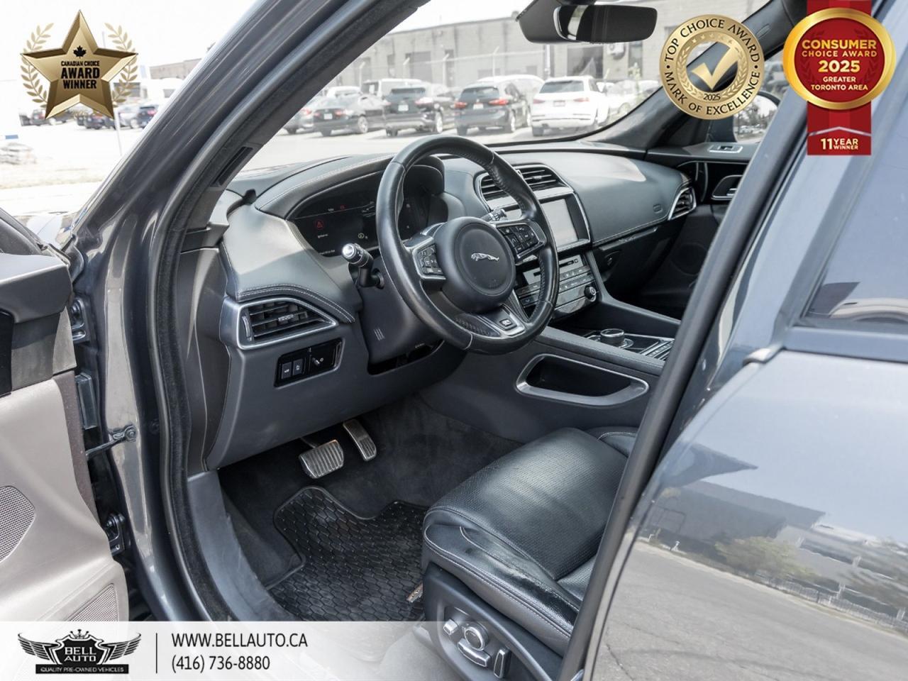 2019 Jaguar F-PACE 30T R-Sport | PANO ROOF | MERIDIAN SOUND | NAVI | BACKUPCAM | NO ACCIDENT Toronto ON