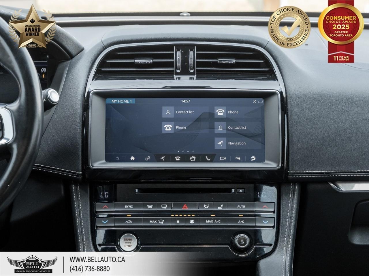 2019 Jaguar F-PACE 30T R-Sport | PANO ROOF | MERIDIAN SOUND | NAVI | BACKUPCAM | NO ACCIDENT Toronto ON