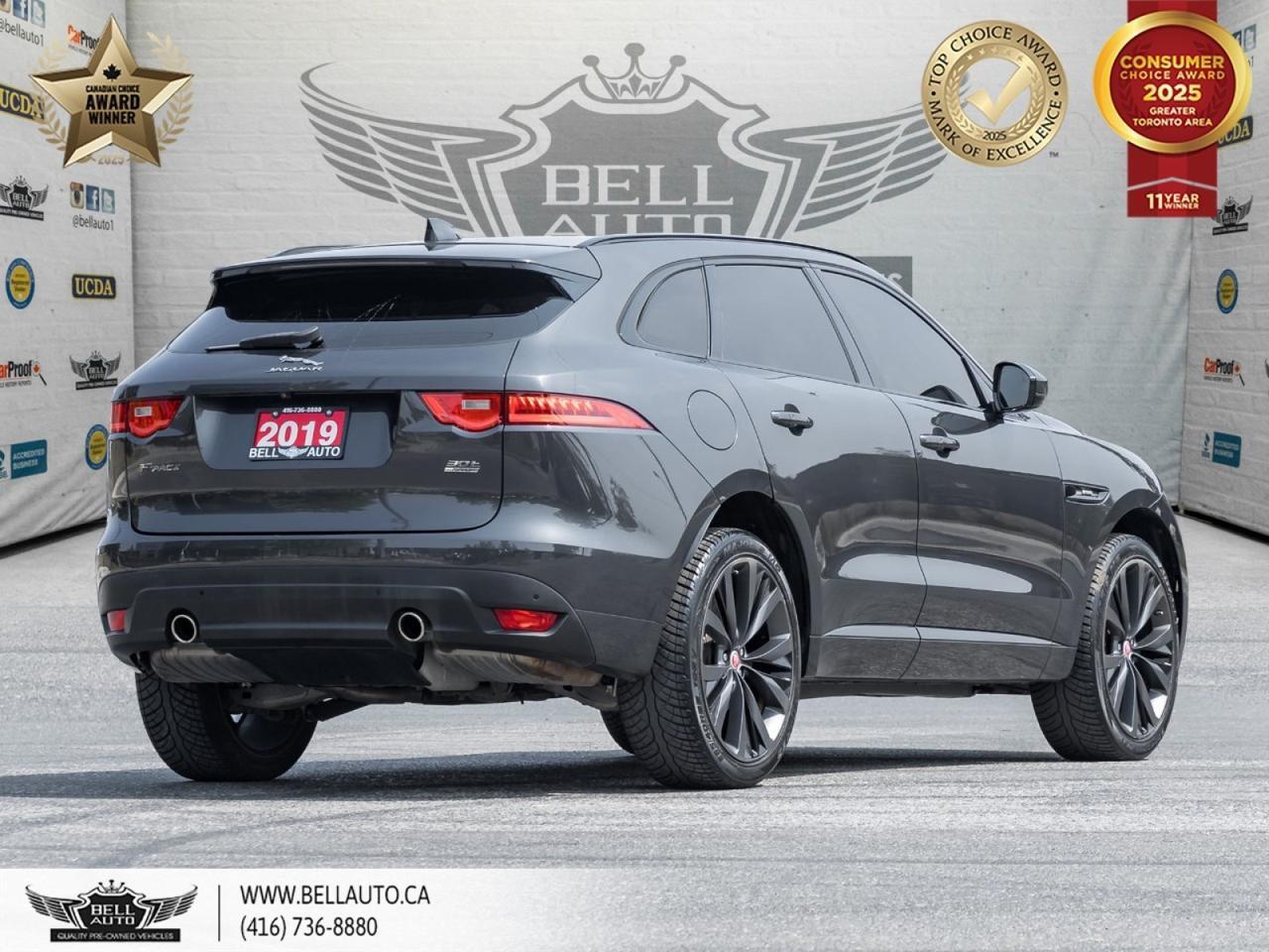 2019 Jaguar F-PACE 30T R-Sport | PANO ROOF | MERIDIAN SOUND | NAVI | BACKUPCAM | NO ACCIDENT Toronto ON