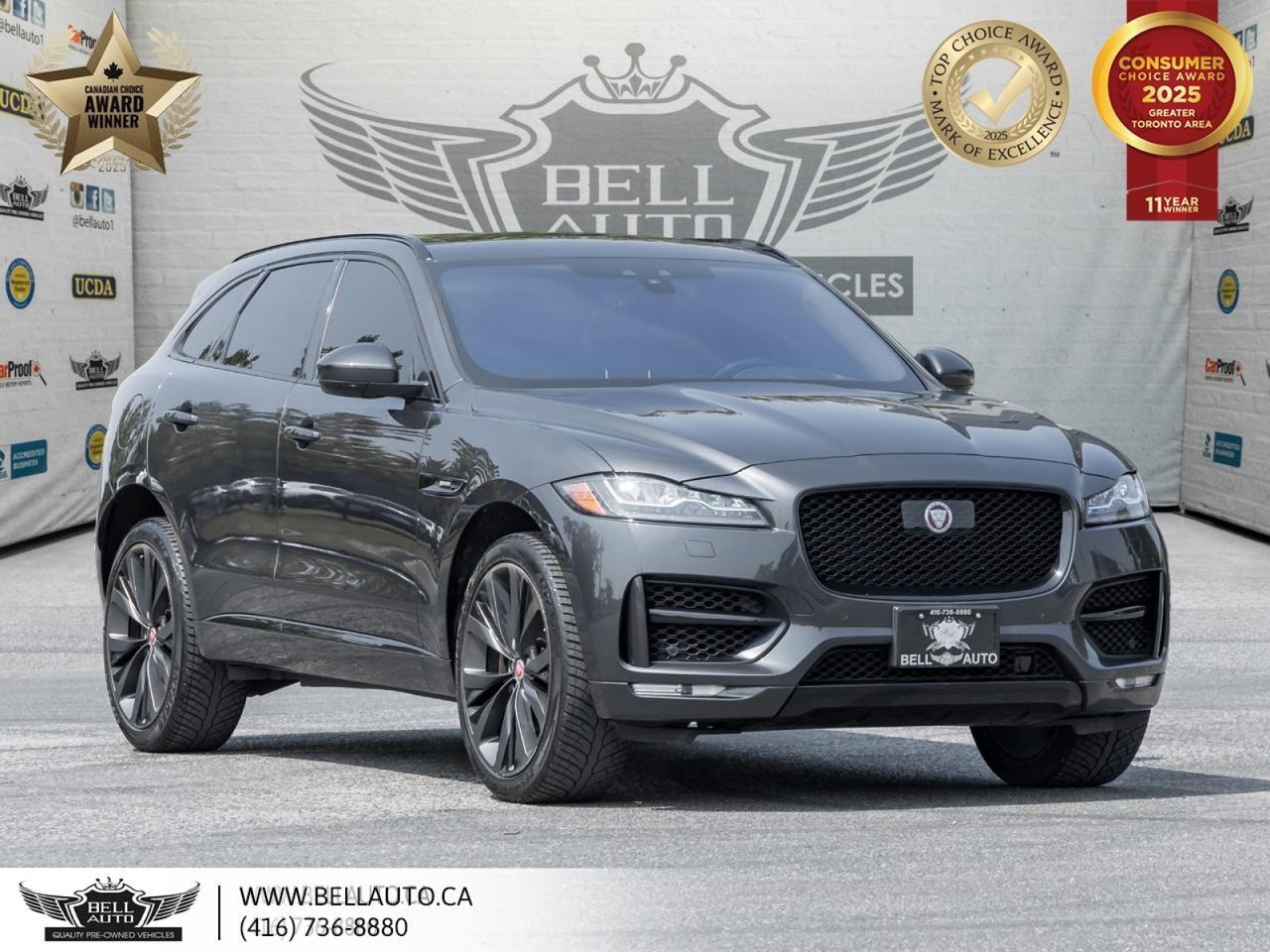 2019 Jaguar F-PACE 30T R-Sport | PANO ROOF | MERIDIAN SOUND | NAVI | BACKUPCAM | NO ACCIDENT