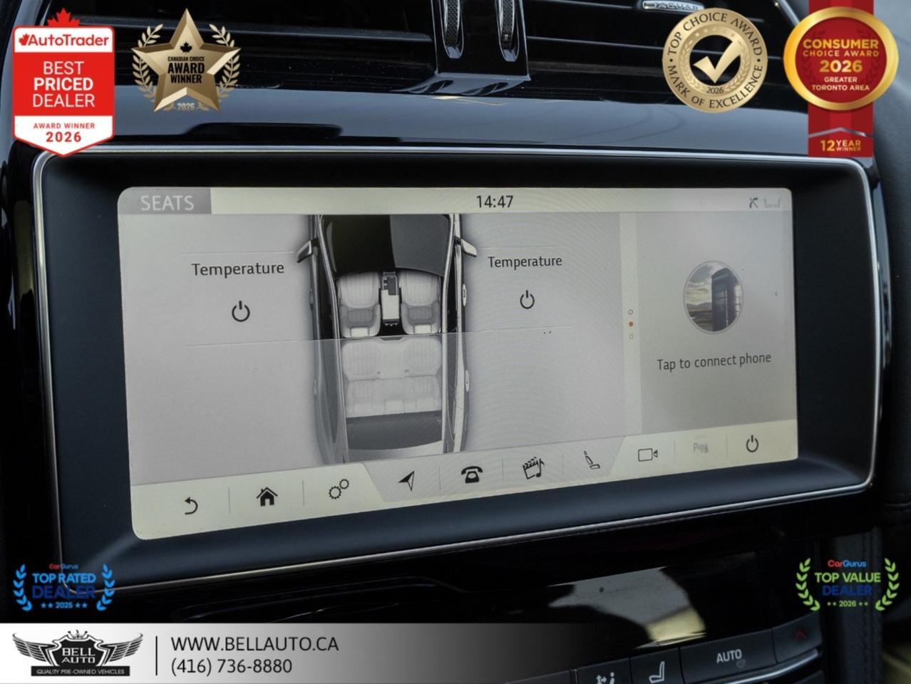 2019 Jaguar F-PACE Portfolio | NAVI | B.CAM | PANO | MERIDIAN | NOACCIDENT Toronto ON