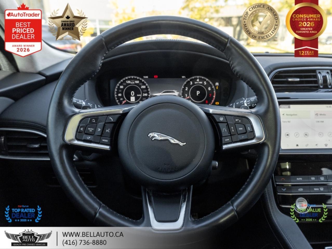 2019 Jaguar F-PACE Portfolio | NAVI | B.CAM | PANO | MERIDIAN | NOACCIDENT Toronto ON
