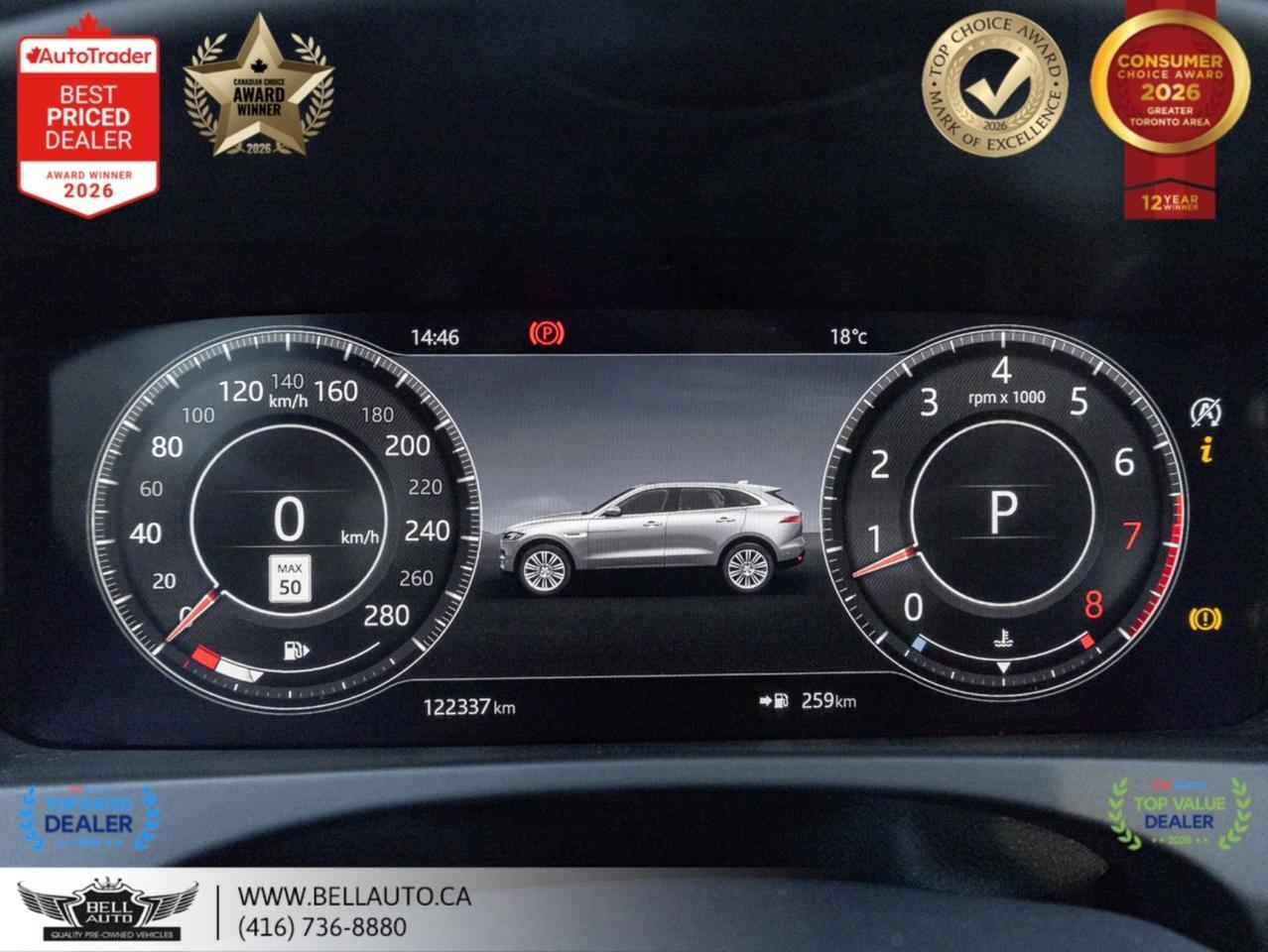 2019 Jaguar F-PACE Portfolio COMING SOON Toronto ON